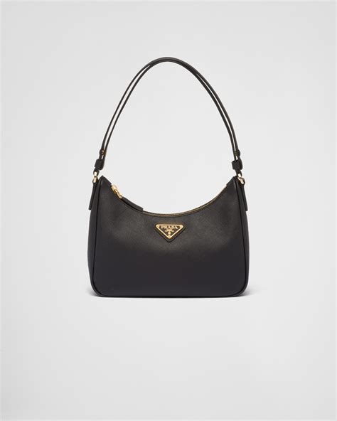 prada black small bag.